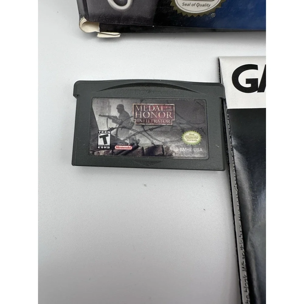 Medal of Honor Infiltrator Nintendo Game Boy Advance GBA Boxed No Manual